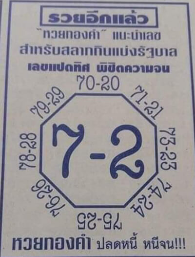 หวยเลขแปดทิศ16/11/64